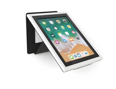 Axeos stojan/kiosek, na zeď, tablet 9-12,9", černá